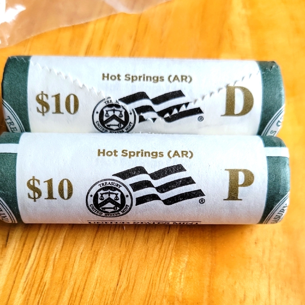 Roll Of Hot Springs Arkansas Quarters
